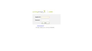 
                            7. ActivityBridge - Login