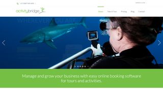 
                            1. ActivityBridge - Online Booking Software for Tours and ...