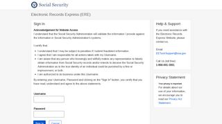 
                            6. acu/iresear/login?URL=/apps9/ERE/home.do - Social Security