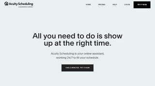 
                            6. Acuity Online Appointment Scheduling