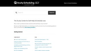 
                            2. Acuity Scheduling