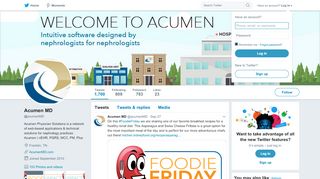 
                            7. Acumen MD (@acumenMD) | Twitter