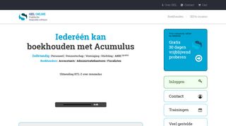 
                            1. Acumulus online boekhouden voor ZZP-ers …