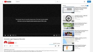 
                            8. Acunetix Login Sequence Recorder - YouTube