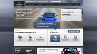 
                            4. Acura Owners Site | Exclusive Knowledge, Service, & Benefits