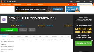 
                            5. acWEB - HTTP server for Win32 download | …