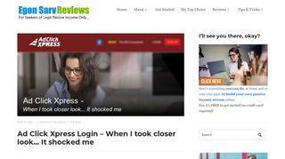 
                            10. Ad Click Xpress Login - When I took closer look... It ...