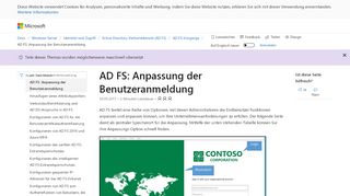 
                            1. AD FS: Anpassung der Benutzeranmeldung | Microsoft Docs