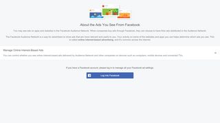
                            9. ad settings - Facebook