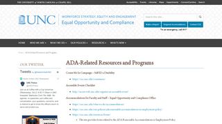 
                            2. ADA-Related Resources and Programs - Equal Opportunity and ...