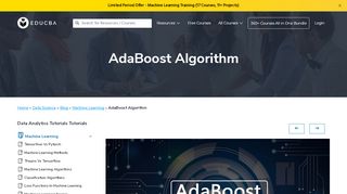 
                            7. AdaBoost Algorithm | Guide to Boosting Algorithms in ...