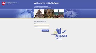 
                            2. ADABweb: Anmeldung