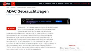 
                            7. ADAC Gebrauchtwagen Download | ZDNet