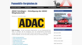 
                            5. ADAC kündigen – Kündigung der ADAC Mitgliedschaft