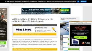 
                            6. ADAC mobilKarte Kreditkarte Erfahrungen - Depot …