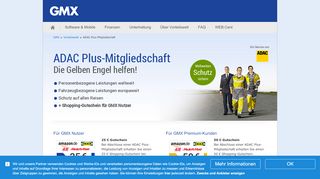 
                            7. ADAC Plus-Mitgliedschaft - vorteile.gmx.net