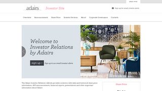 
                            7. Adairs | Investor Centre