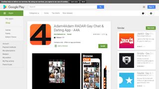 
                            9. Adam4Adam RADAR Gay Chat & Dating App - Google Play