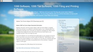 
                            6. Adams Tax Forms Helper 2018 Download and CD - Blogger