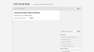 
                            8. adaniportal-login « Search Results « Call Center Beat