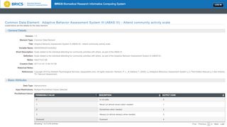 
                            7. Adaptive Behavior Assessment System III (ABAS III) - Attend ...