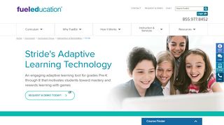 
                            11. Adaptive Learning Technology | Stride | Fuel Education