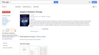 
                            8. Adaptive Radiation Therapy