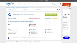 
                            8. ADASYS Elektronische Komponenten Kornwestheim ...