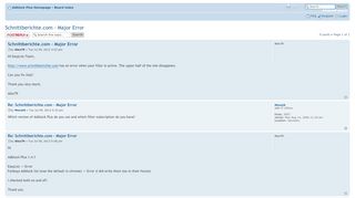 
                            8. Adblock Plus • View topic - Schnittberichte.com - Major Error