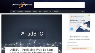 
                            9. AdBTC – Profitable Way To Earn Bitcoin Viewing Advertisements?