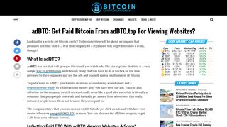 
                            7. adBTC Review: Get Paid Bitcoin From adBTC.top For Viewing ...