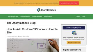 
                            2. Add Custom CSS to Your Joomla Site - Joomlashack