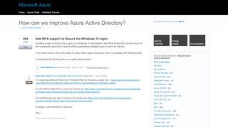 
                            3. Add MFA support to Secure the Windows 10 logon – Customer ...