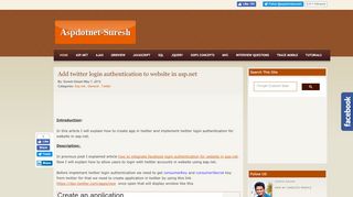 
                            5. Add twitter login authentication to website in asp.net ...