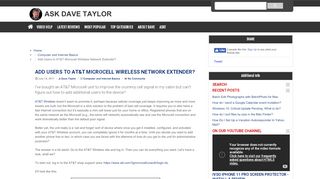 
                            8. Add Users to AT&T Microcell Wireless Network …