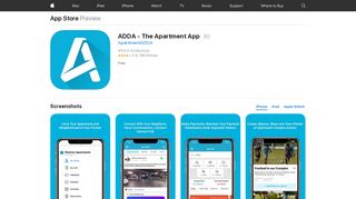 
                            5. ‎ADDA - The Apartment App on the App Store