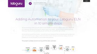 
                            7. Adding Automation to your Labguru ELN in 10 simple steps ...