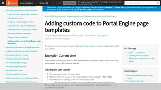 
                            3. Adding custom code to Portal Engine page templates | Kentico 12 ...