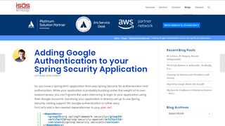 
                            1. Adding Google Authentication to your Spring …