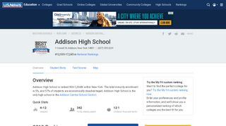 
                            3. Addison High School in Addison, NY - US News Best High Schools