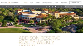 
                            6. Addison Reserve Country Club Addison Reserve Realty Weekly Update