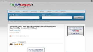 
                            7. AddsBook.com | Web-Work E-commerce Portal - …