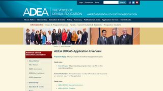 
                            2. ADEA DHCAS Application Overview