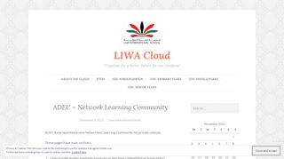 
                            8. ADEC – Network Learning Community – LIWA Cloud