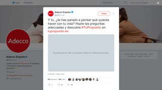 
                            9. Adecco España on Twitter: 