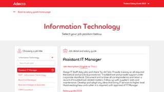 
                            8. Adecco Thailand - Thailand Salary Guide 2019
