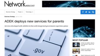 
                            8. ADEK deploys new services for parents - Business Strategy, E ...