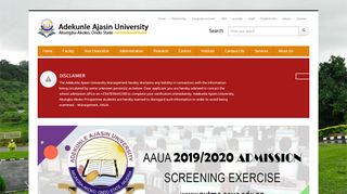 
                            3. Adekunle Ajasin University – …21st Century University ...