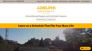 
                            11. Adelphi University Online Degree & Certificate Programs