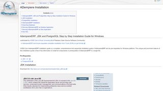 
                            8. ADempiere Installation - ADempiere ERP Wiki